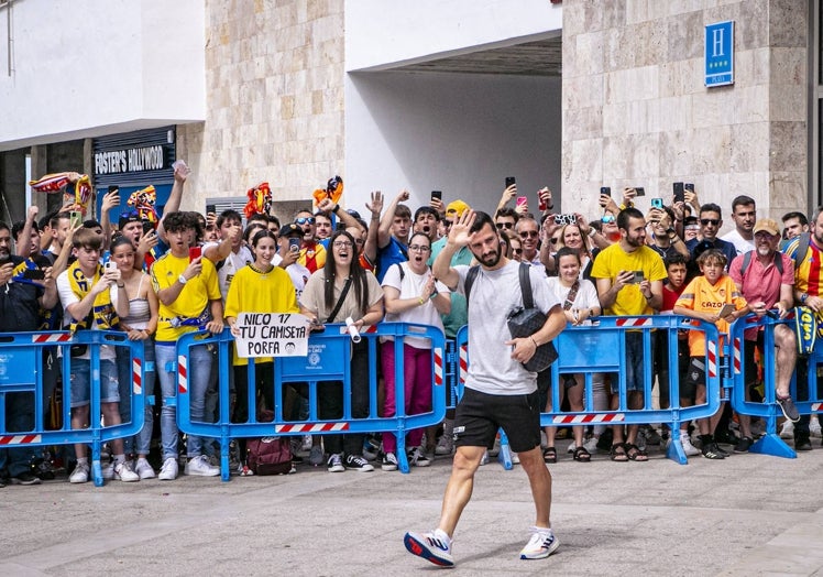 José Luis Gayà, a su llegada al Nuevo Mirandilla.