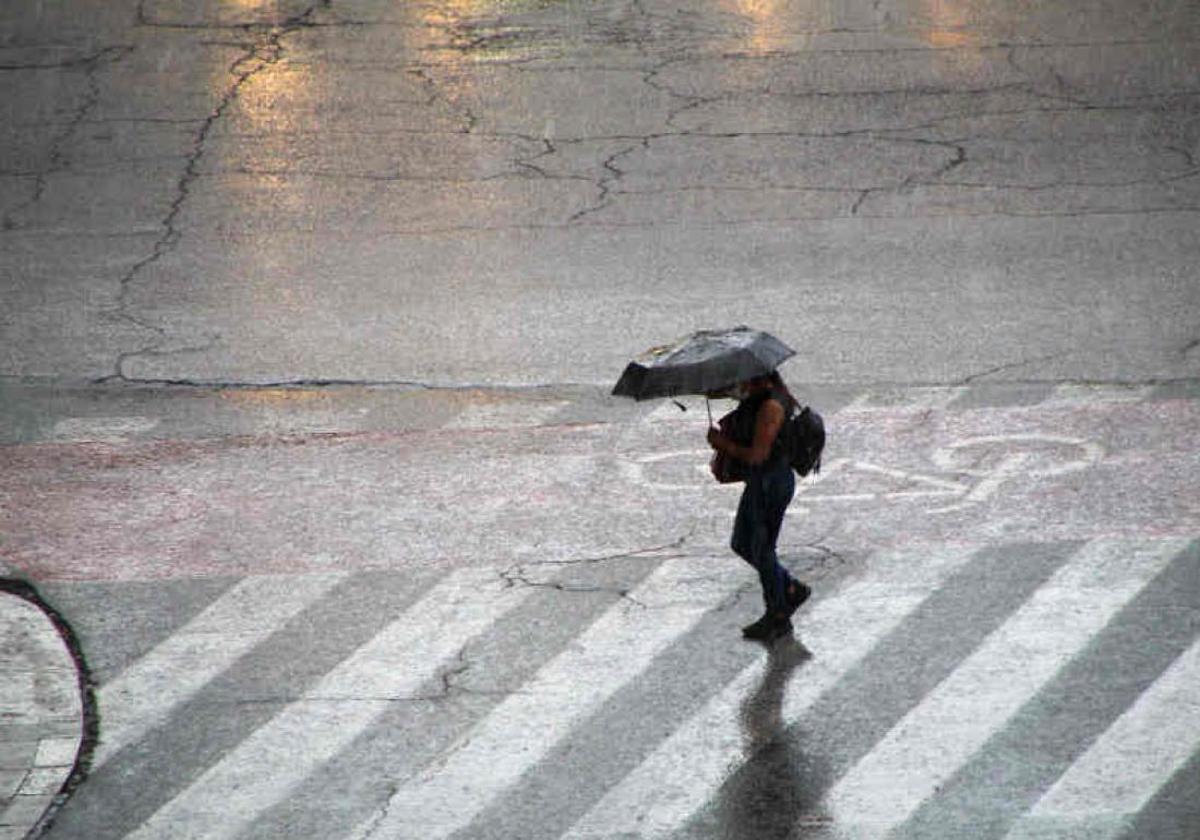 Lluvias en Valencia.