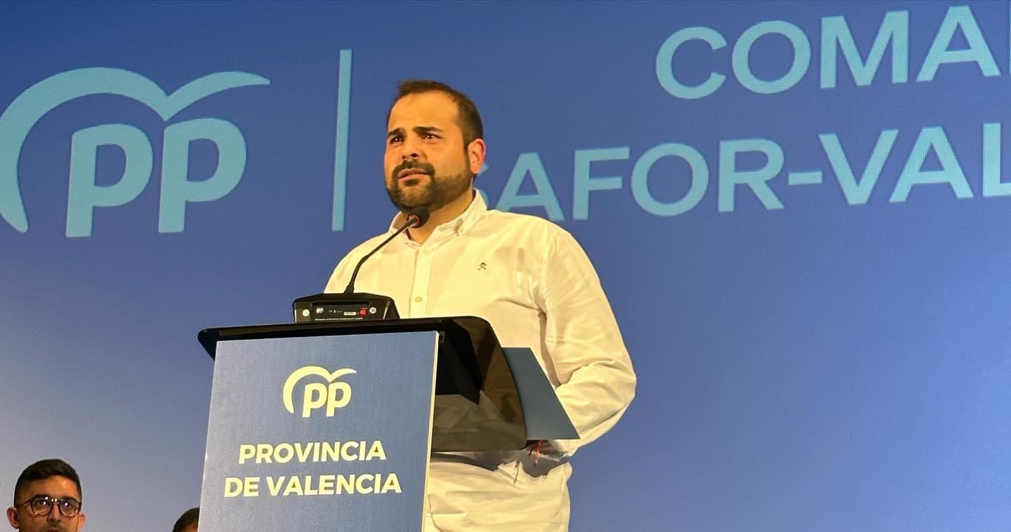 David Ronda en el acto de Palma de Gandia.