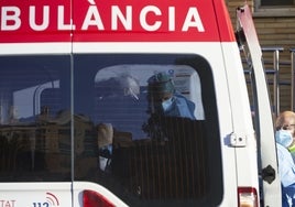 Imagen de archivo de una ambulancia.