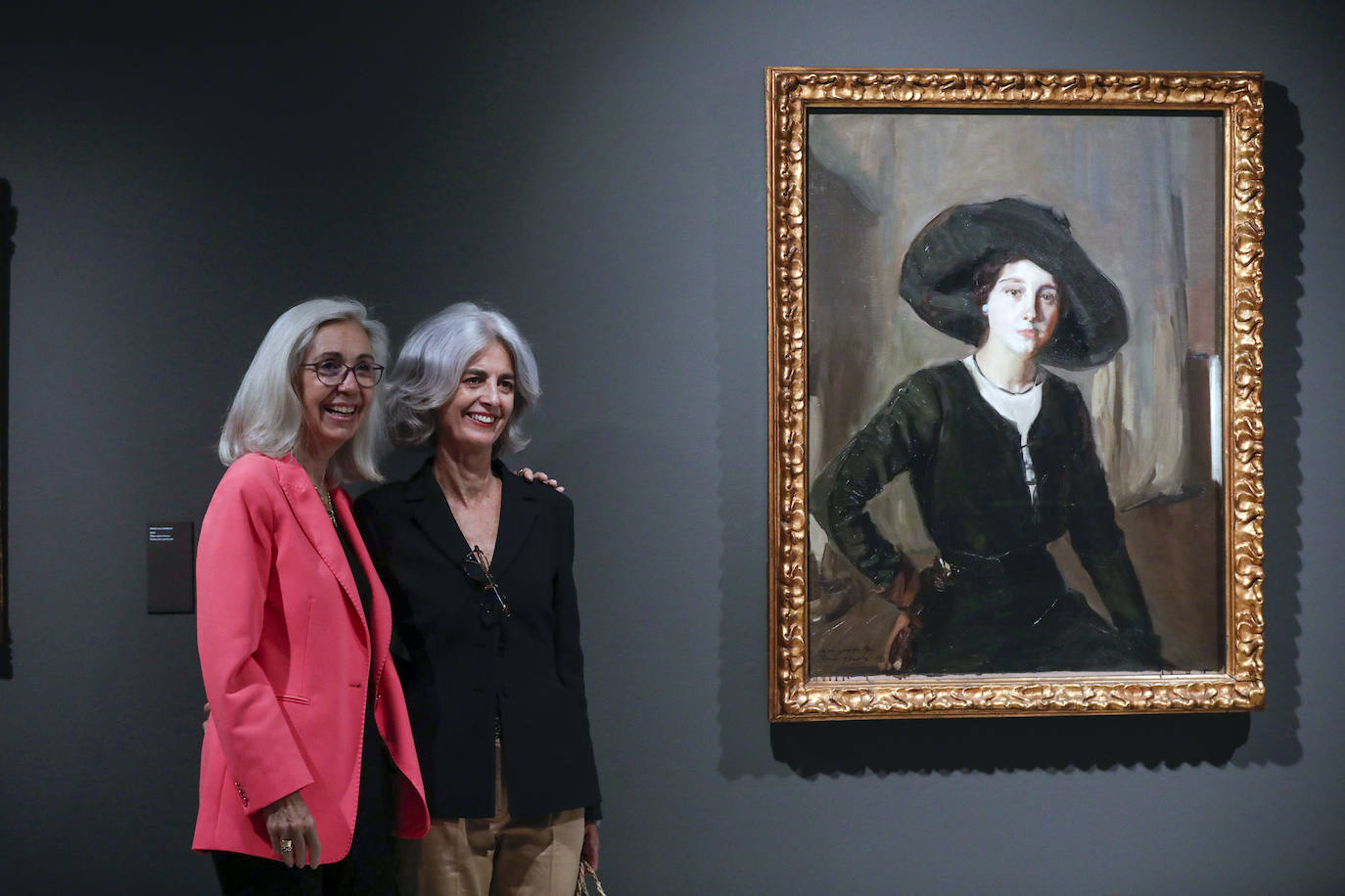 Blanca Pons Sorolla y Beatriz Lorente, bisnietas del pintor.