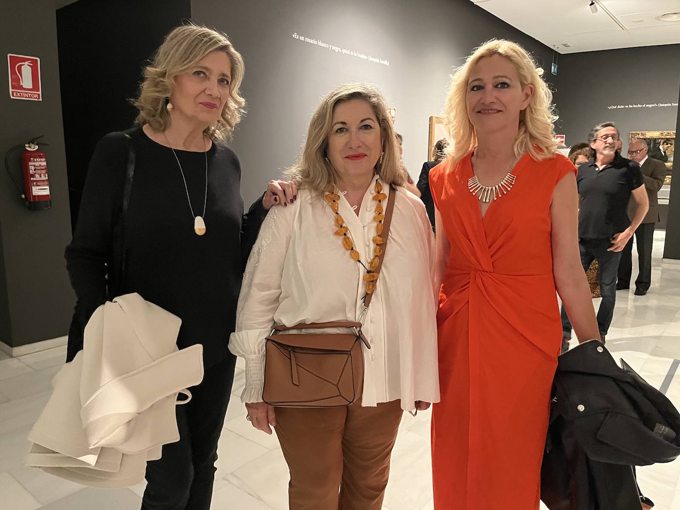 Helena Calvillo, Sara Joudí y María José Marco.