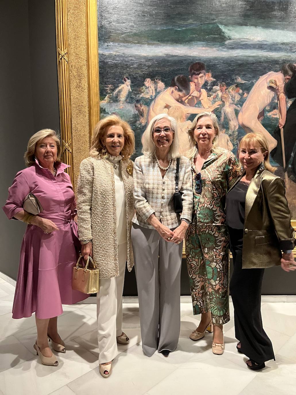 Loli Marco, Mayrén Beneyto, Blanca Sorolla, Blanca Martí y Mamen Rivas.