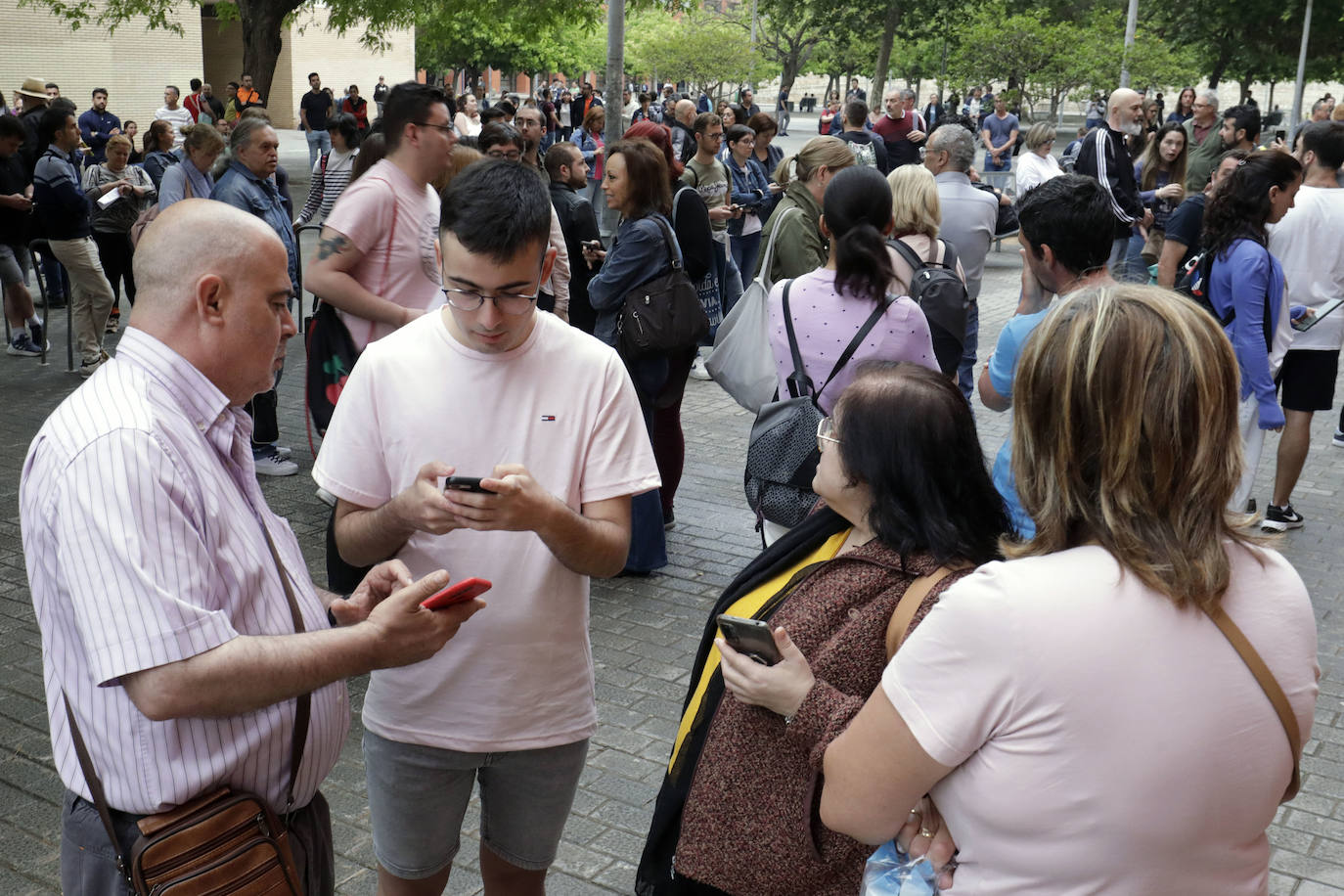 Así se han vivido las oposiciones de Correos en Valencia