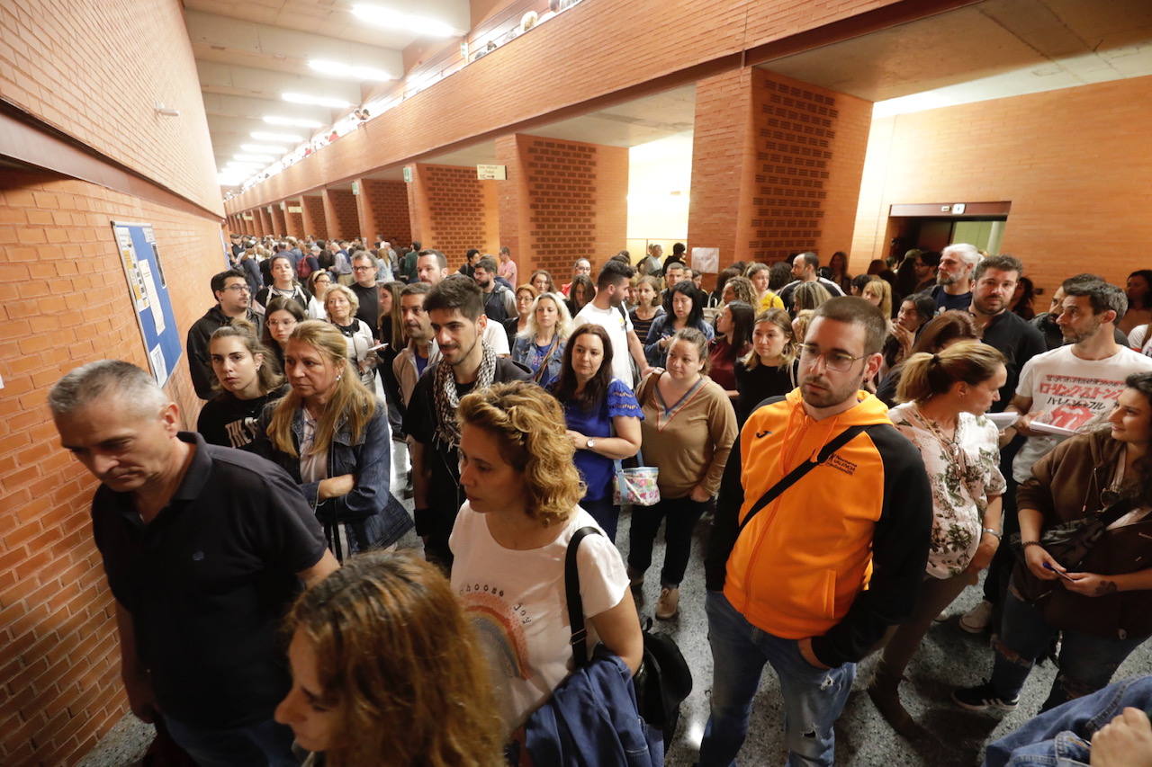 Así se han vivido las oposiciones de Correos en Valencia