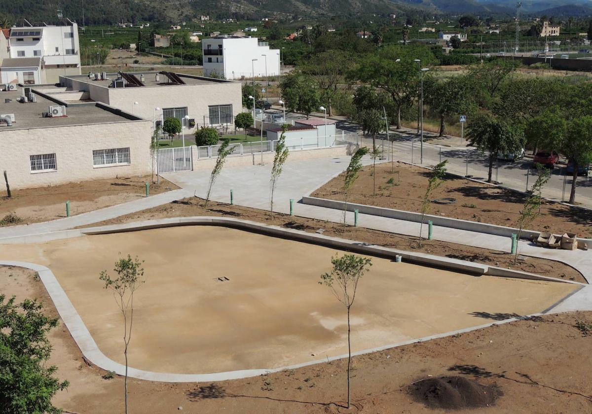 Nuevo parque en Carcaixent.