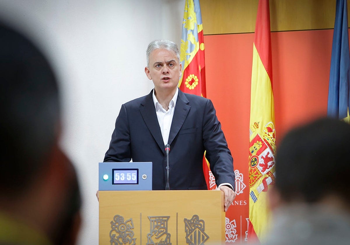 Héctor Illueca, en Les Corts.