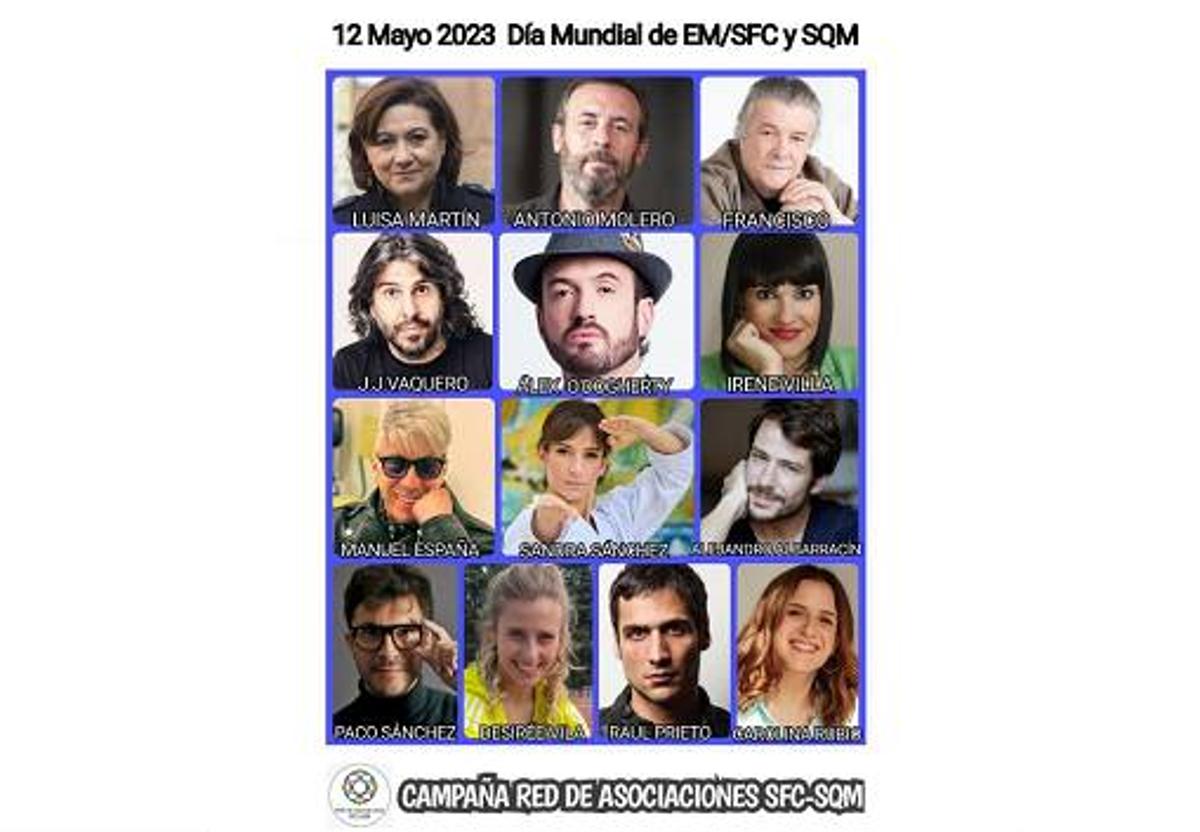 Profesionales de la cultura y el deporte reivindican el Día Mundial del Síndrome de Fatiga Crónica y el de Sensibilidad Química