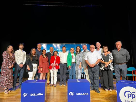 Candidatura del PP en Sollana.