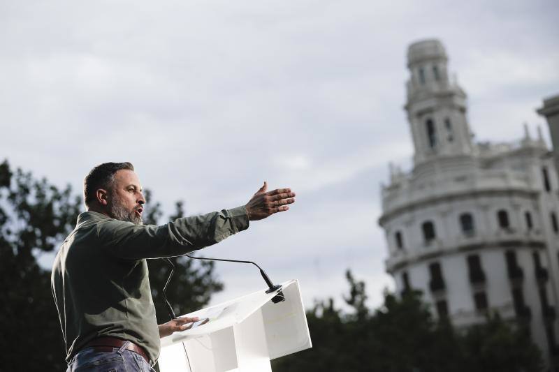 Así ha sido el mitin de Vox en Valencia con Santiago Abascal