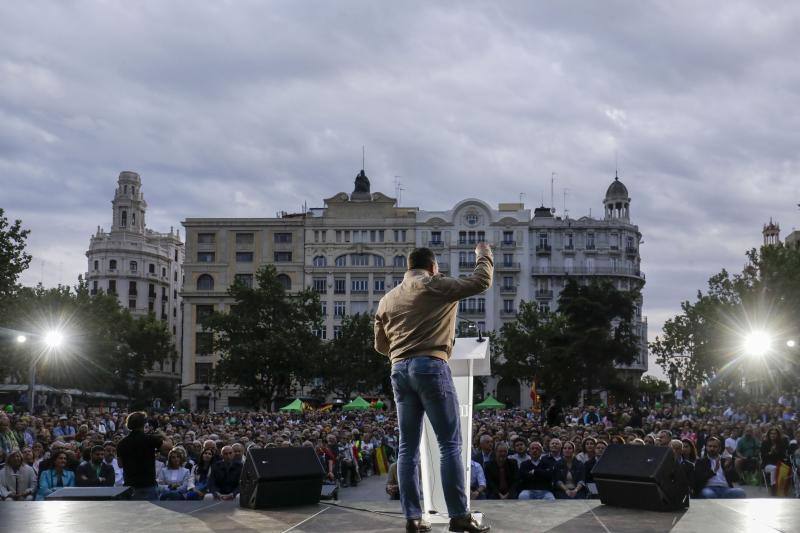 Así ha sido el mitin de Vox en Valencia con Santiago Abascal