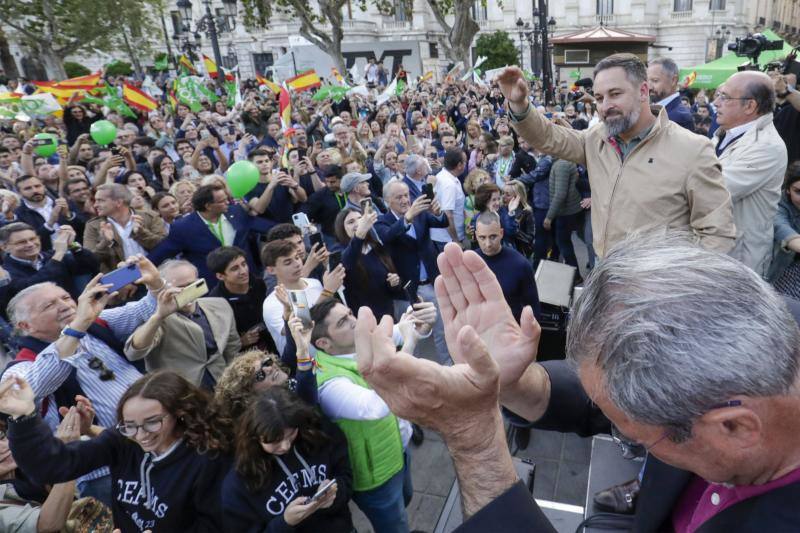 Así ha sido el mitin de Vox en Valencia con Santiago Abascal