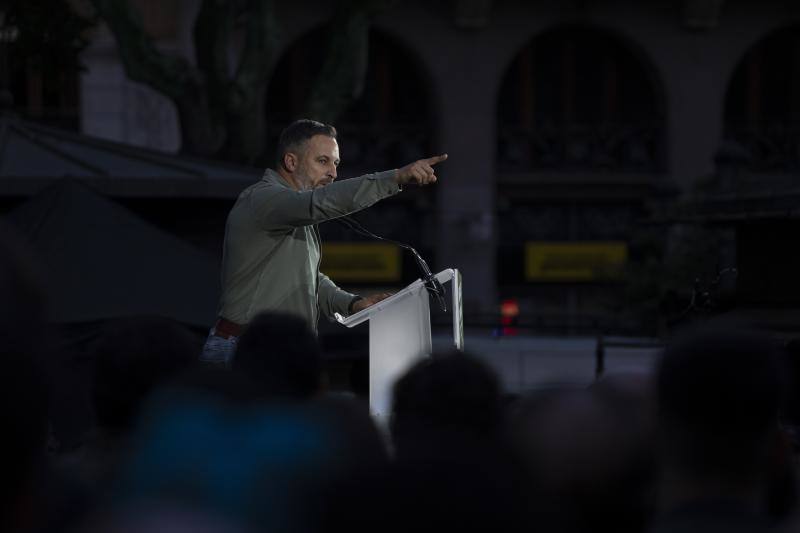 Así ha sido el mitin de Vox en Valencia con Santiago Abascal