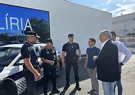 Miembros del Cuerpo de Policía Local de Llíria.