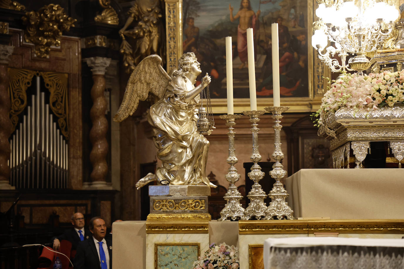 Así es el trasaltar extraordinario para la Virgen de los Desamparados en la Catedral