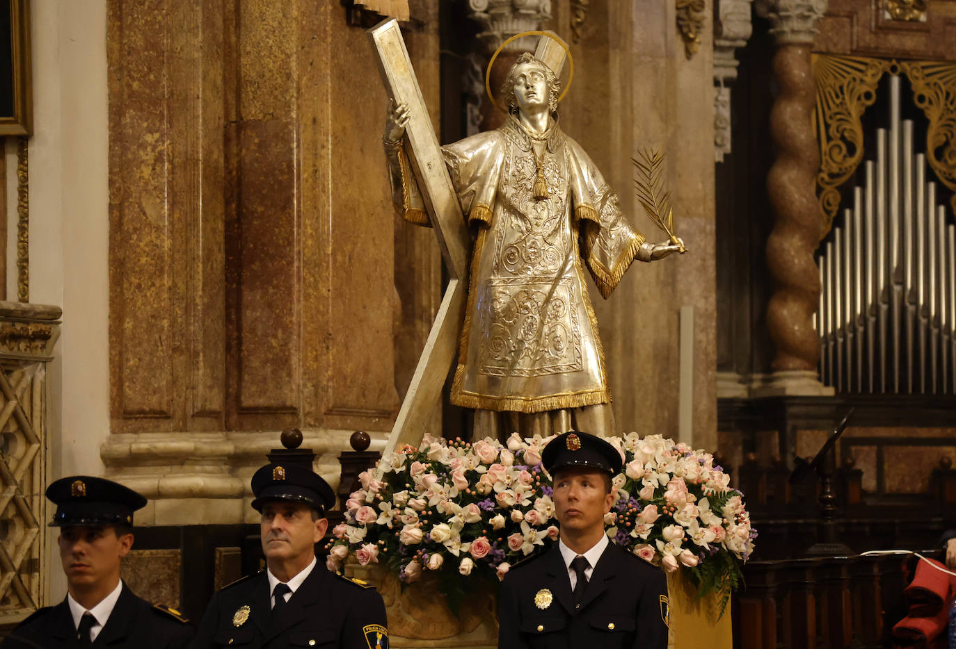 Así es el trasaltar extraordinario para la Virgen de los Desamparados en la Catedral