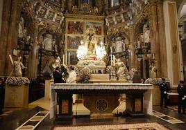 Así es el trasaltar extraordinario para la Virgen de los Desamparados en la Catedral