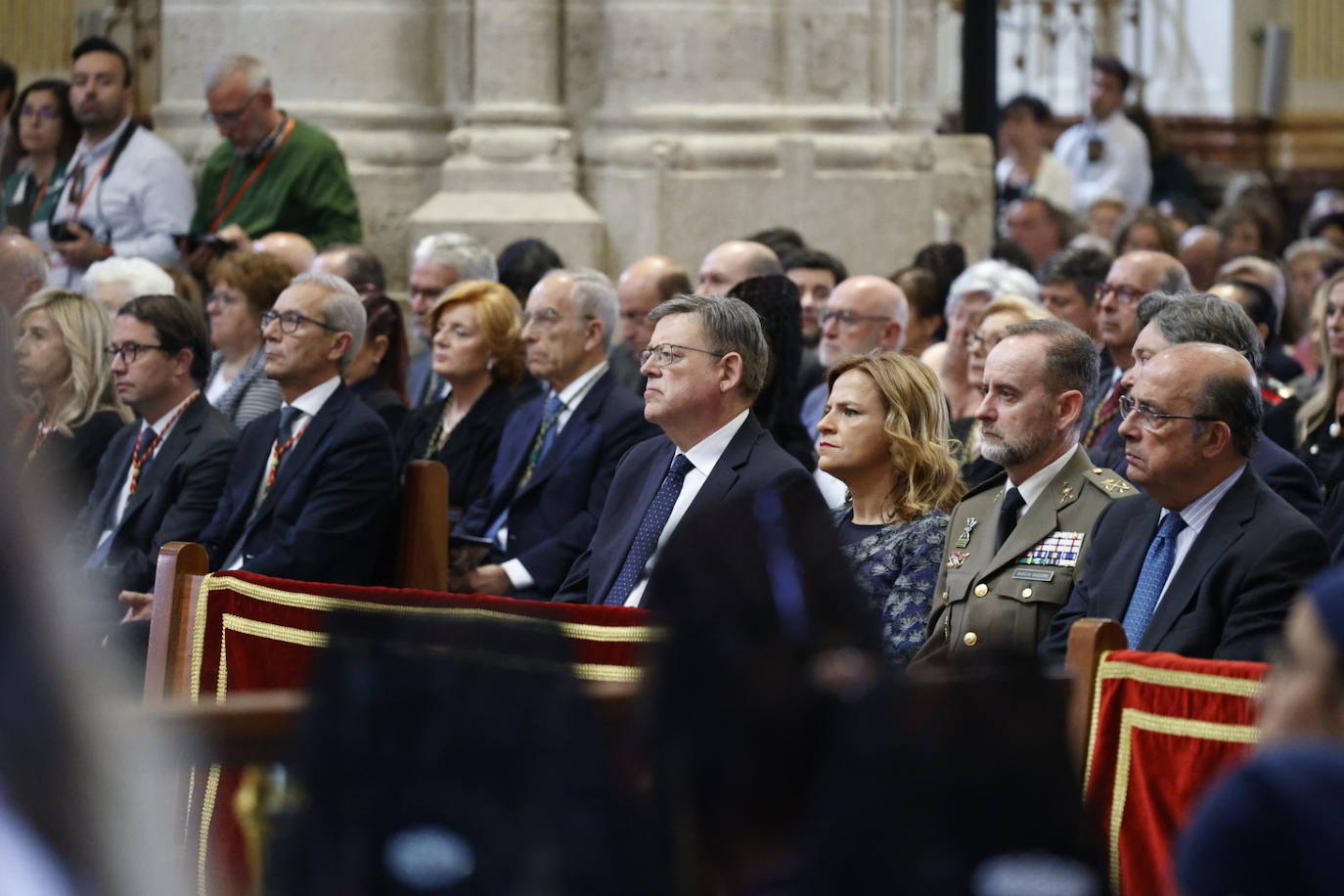 La Catedral de Valencia en la celebración de la misa solemne del centenario de la coronación