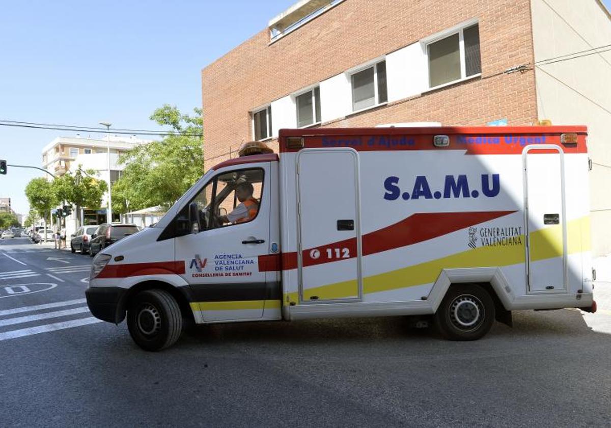 Una ambulancia del SAMU, en una imagen de archivo.