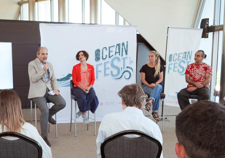 Imagen principal - Rueda de prensa 'OceanFest'