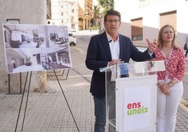 El candidato a la alcaldía de Ontinyent por Ens Uneix, Jorge Rodríguez.