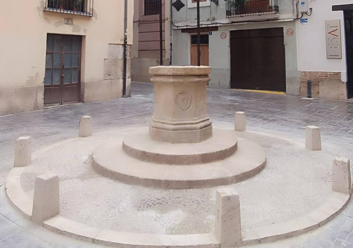 Rehabilitación del pozo de la calle Viciana.