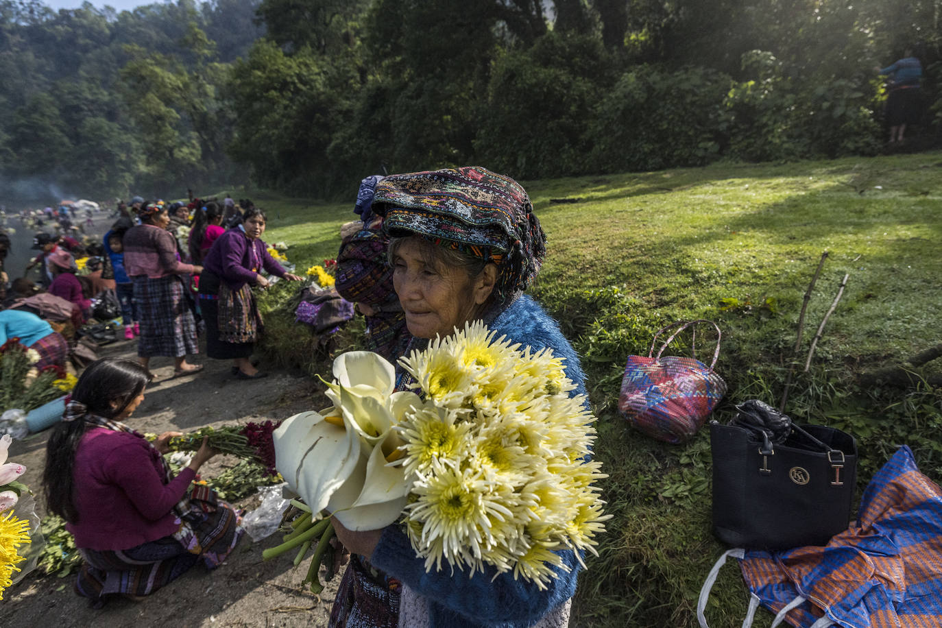 El tradicional ritual de los indígenas de Guatemala