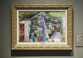 'Patio del Cabanyal', obra de Joaquín Sorolla.