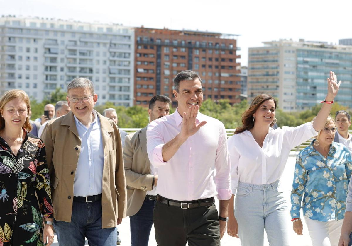 El debate de la sanidad que centra la campaña en Madrid capitaliza el discurso de Sánchez en Valencia