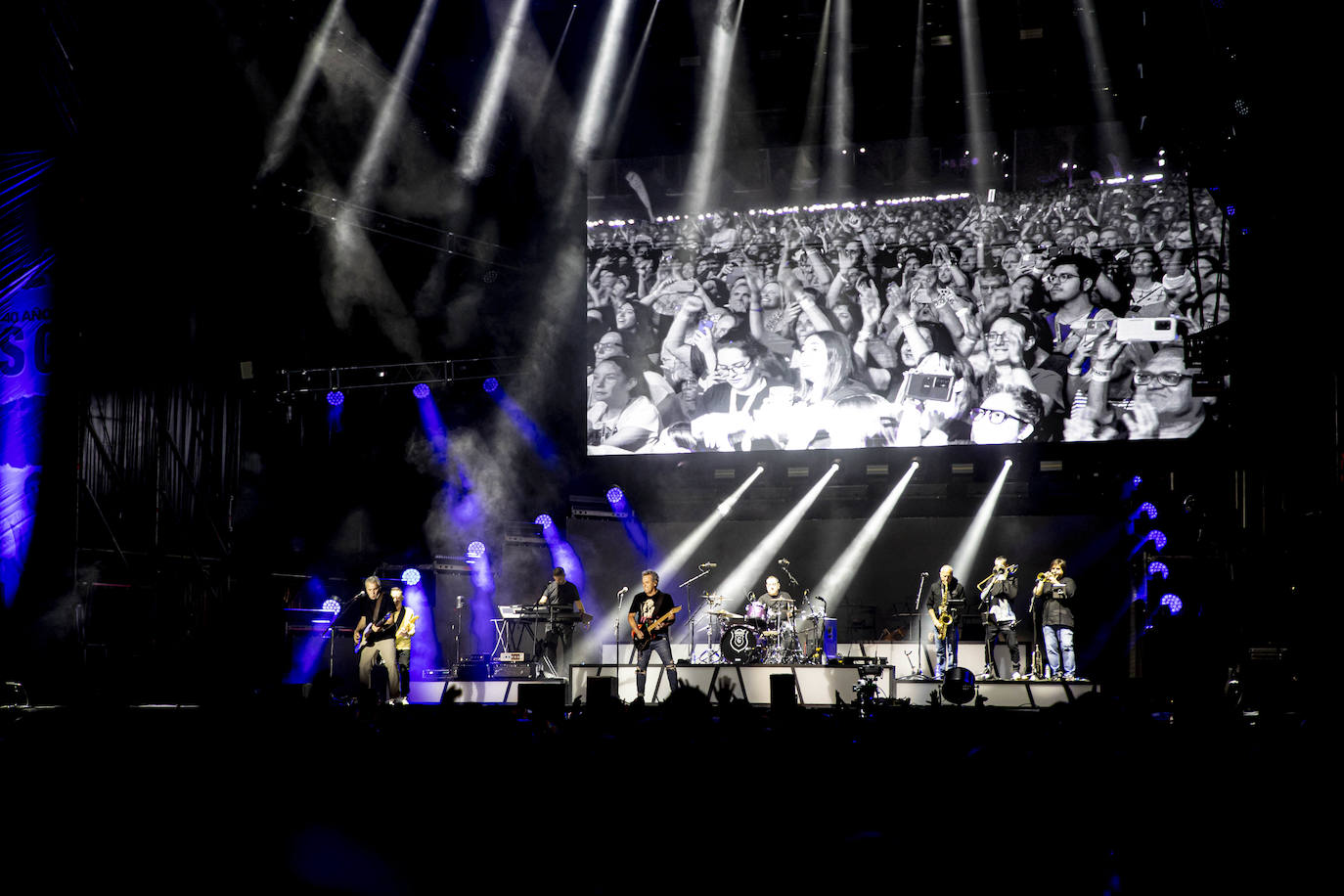 Así fue el concierto de Hombres G en Valencia