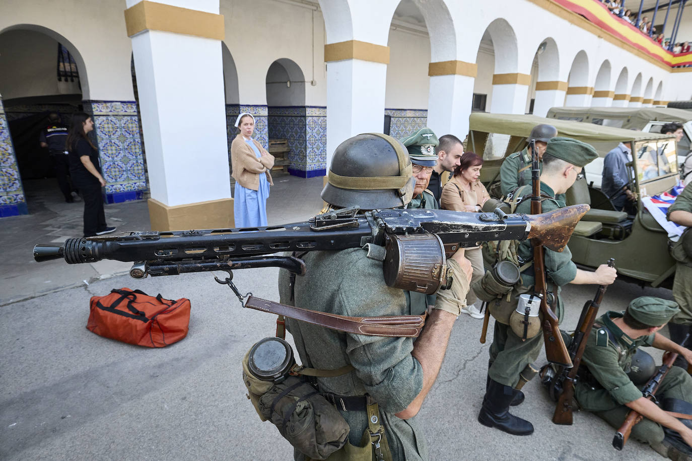 Recreaciones en vivo en el Museo Militar de Valencia