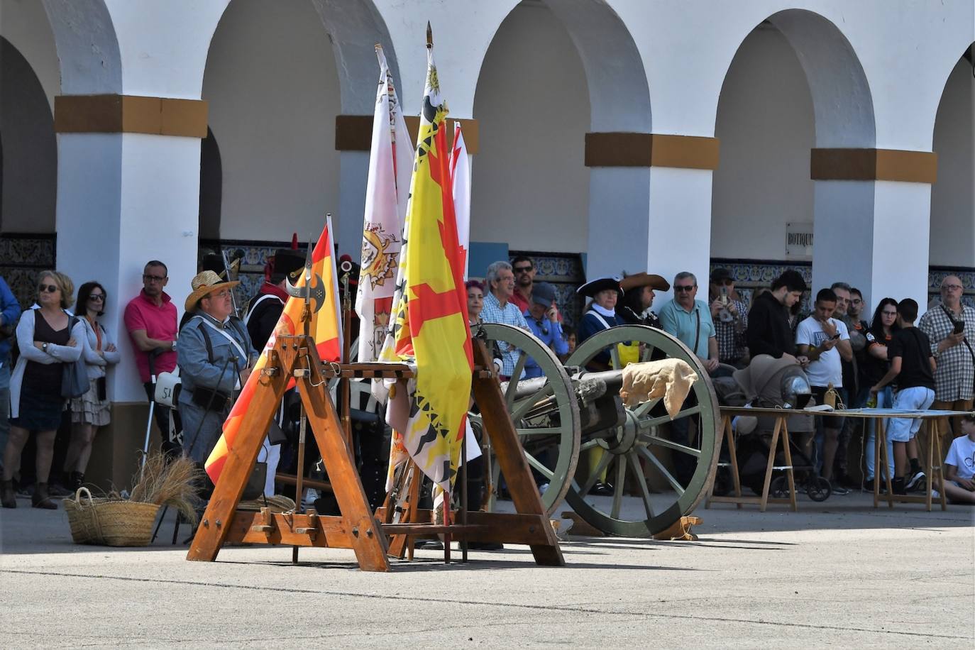 Recreaciones en vivo en el Museo Militar de Valencia