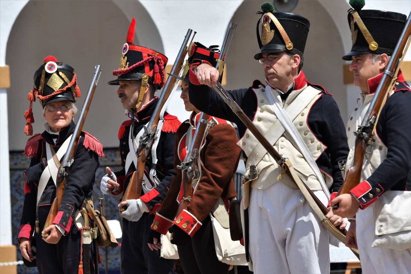 Recreaciones en vivo en el Museo Militar de Valencia