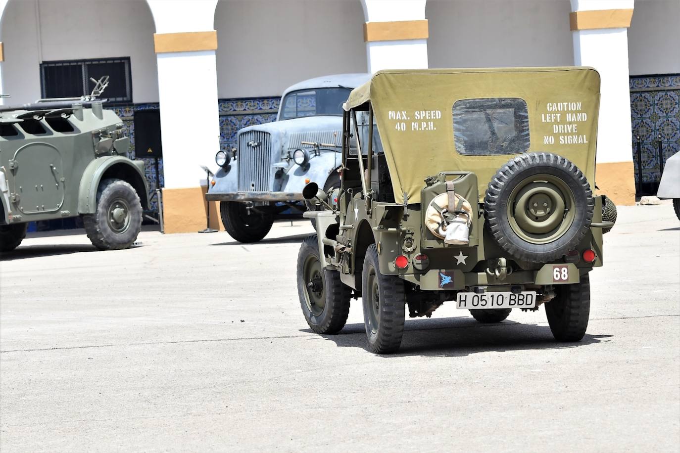 Recreaciones en vivo en el Museo Militar de Valencia