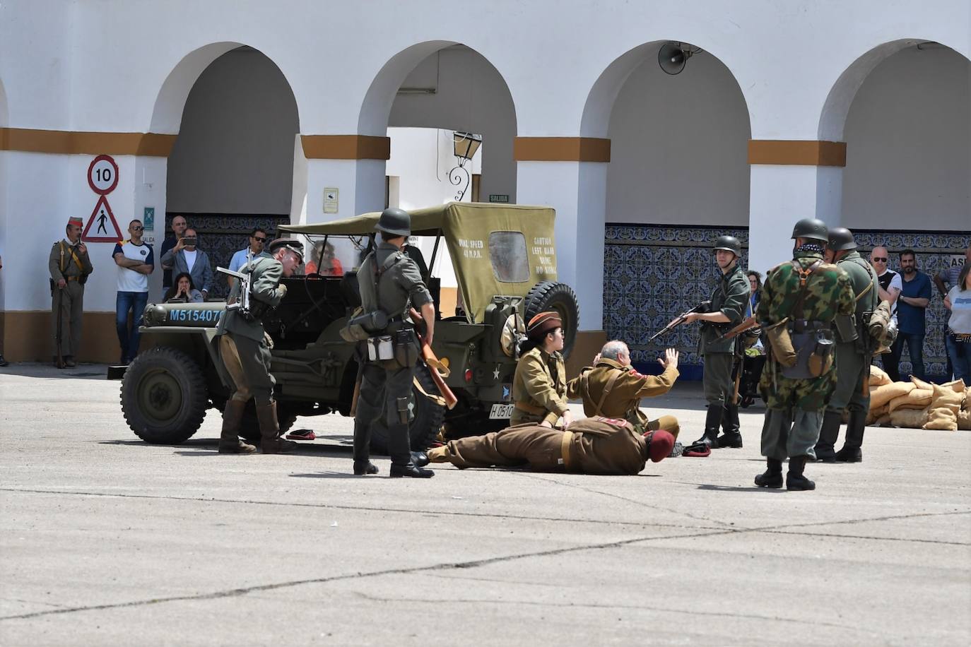 Recreaciones en vivo en el Museo Militar de Valencia