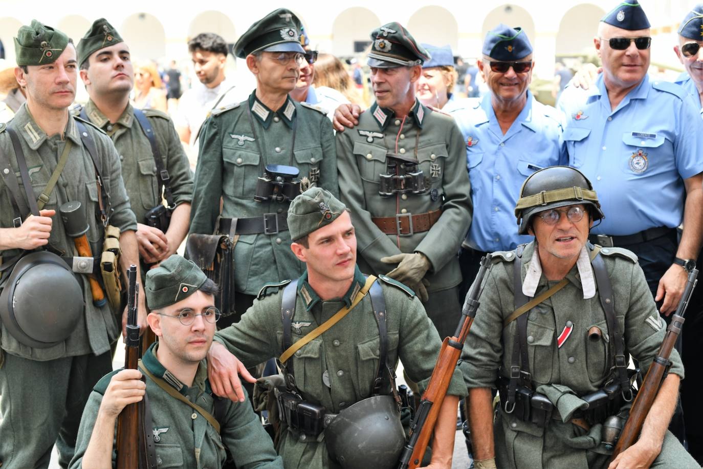 Recreaciones en vivo en el Museo Militar de Valencia