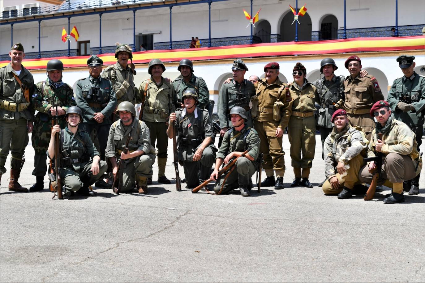 Recreaciones en vivo en el Museo Militar de Valencia