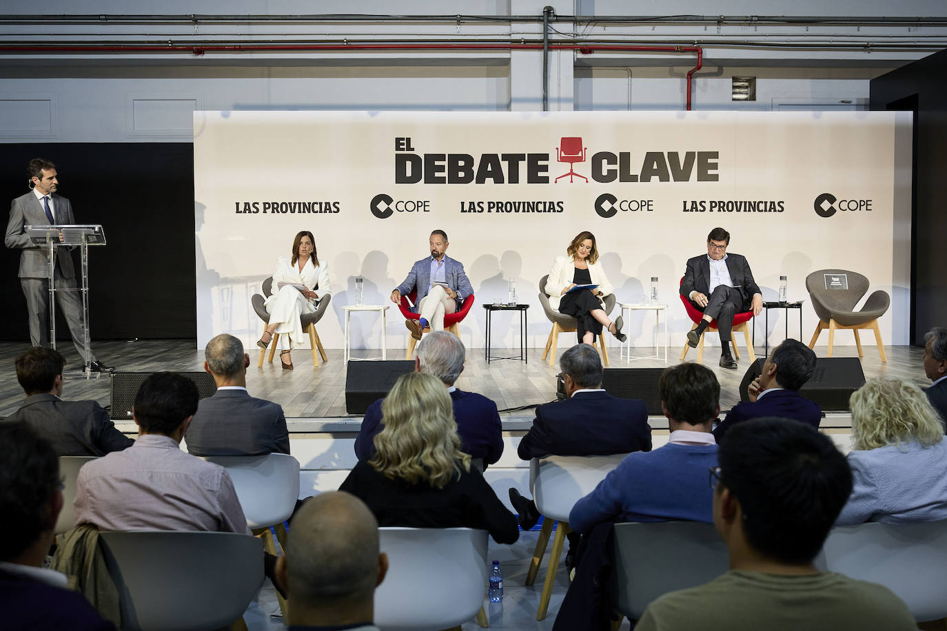 Los candidatos a la alcaldía de Valencia, en el último debate clave de LAS PROVINCIAS