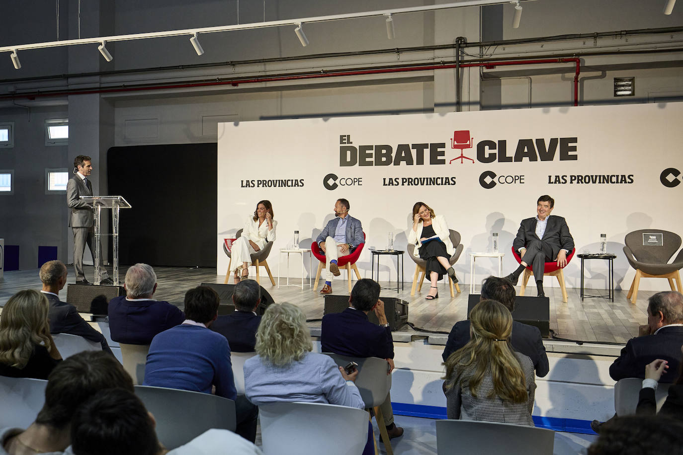 Los candidatos a la alcaldía de Valencia, en el último debate clave de LAS PROVINCIAS