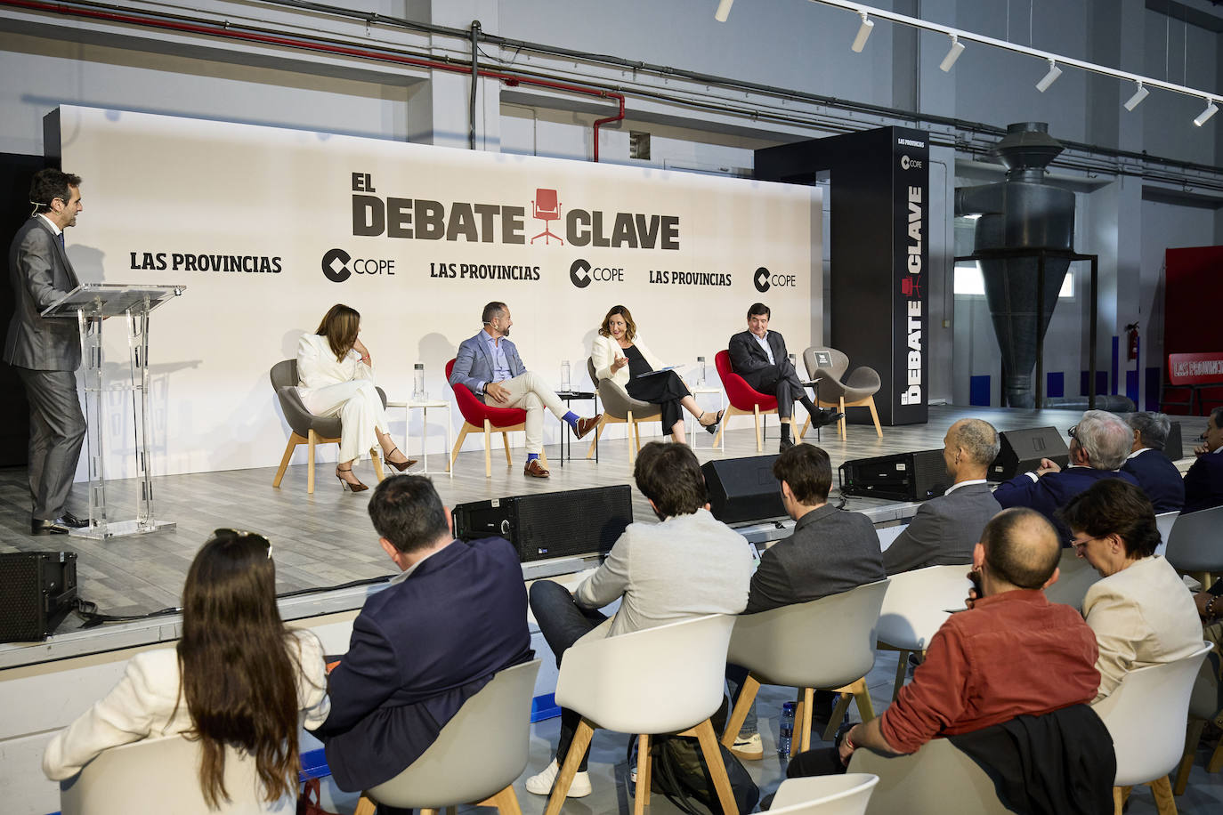 Los candidatos a la alcaldía de Valencia, en el último debate clave de LAS PROVINCIAS