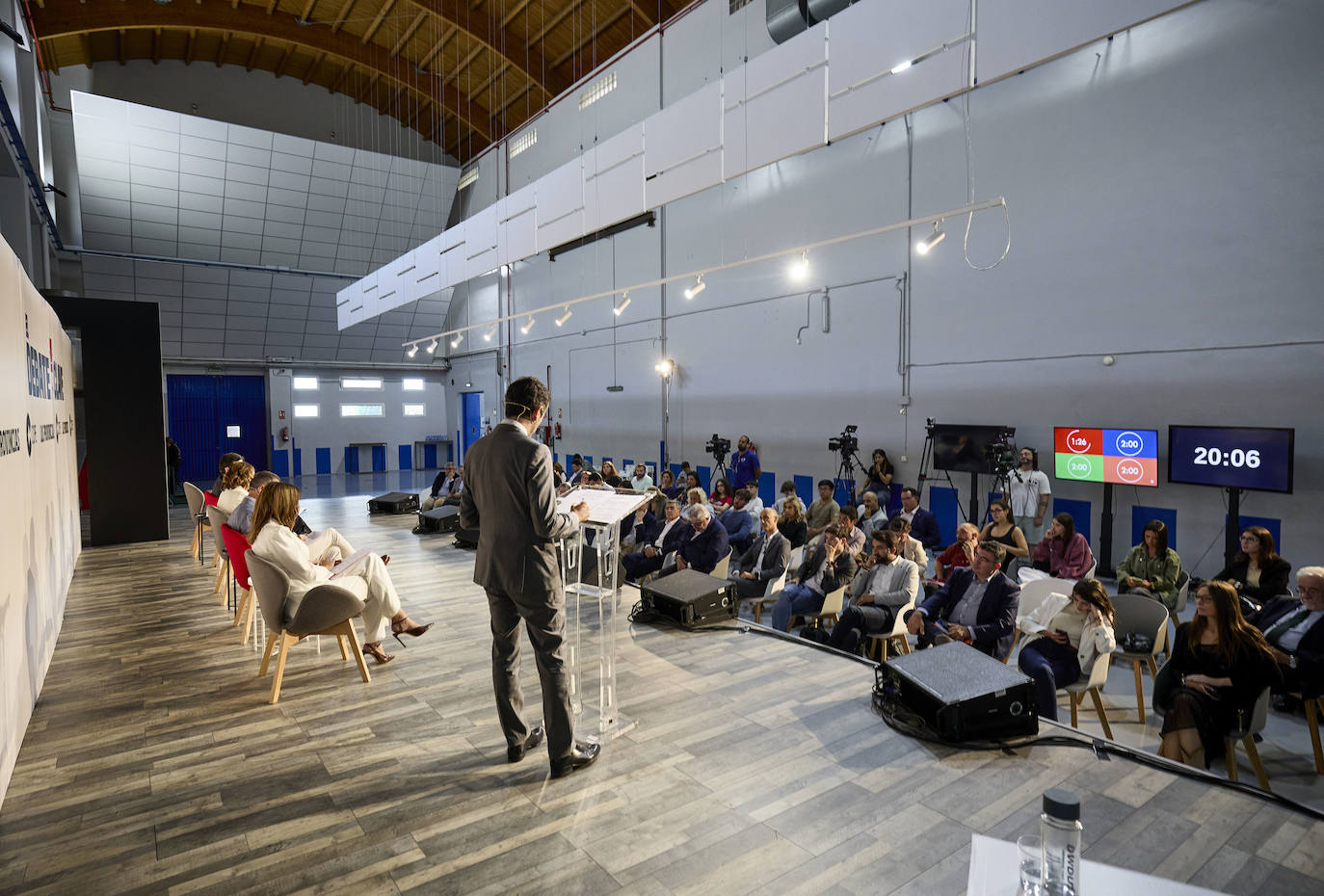 Los candidatos a la alcaldía de Valencia, en el último debate clave de LAS PROVINCIAS