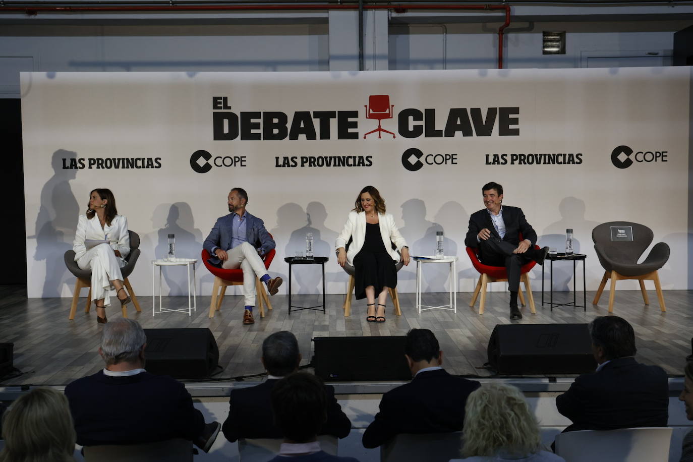 Los candidatos a la alcaldía de Valencia, en el último debate clave de LAS PROVINCIAS