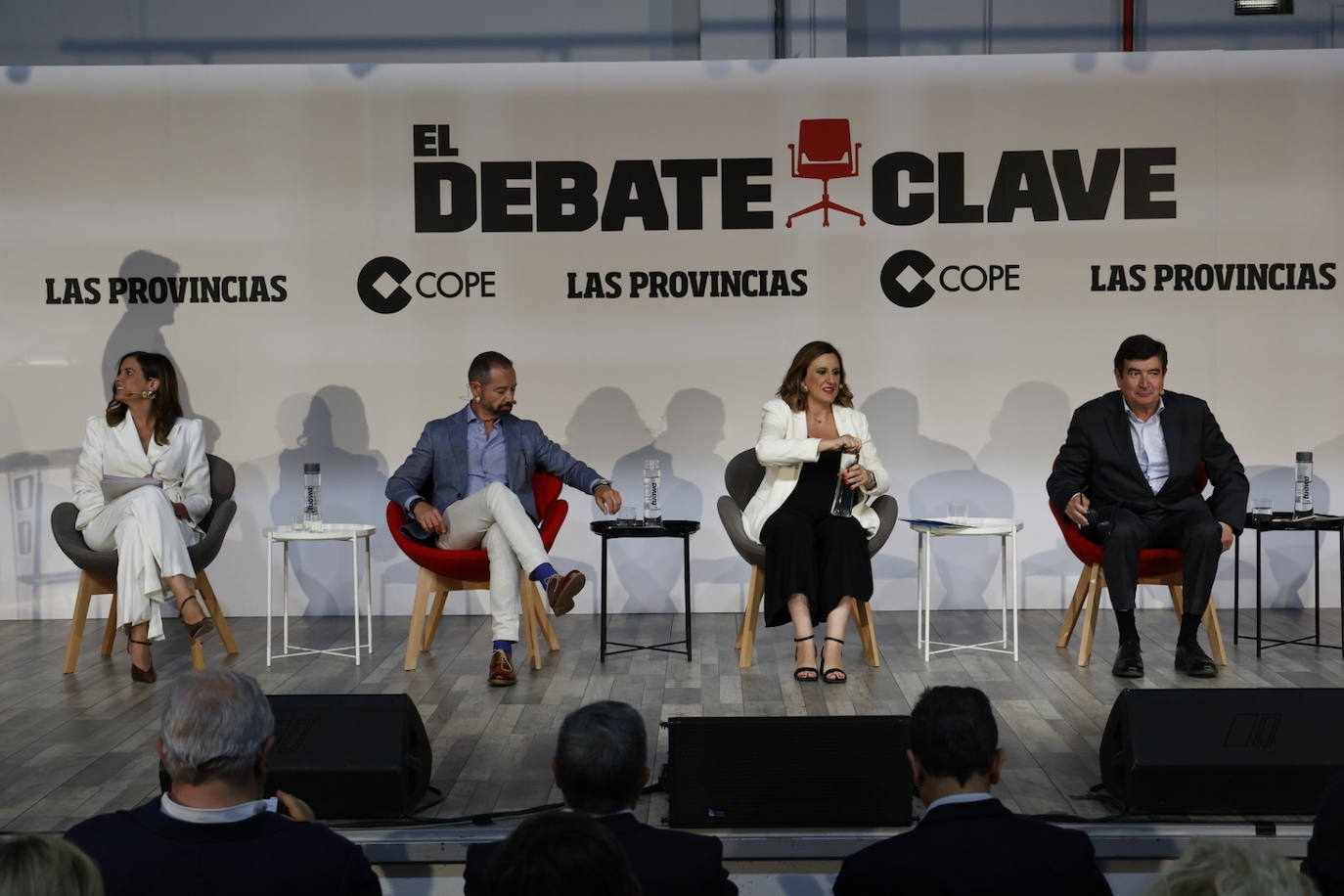 Los candidatos a la alcaldía de Valencia, en el último debate clave de LAS PROVINCIAS