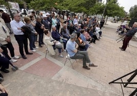 Mitin del alcalde de Valencia y candidato de Compromís, Joan Ribó, en Castellar.