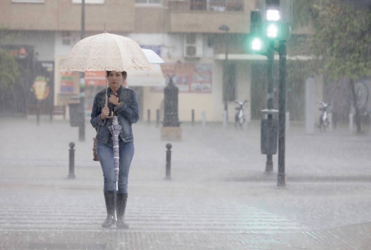 La DANA deja intensas lluvias en Valencia