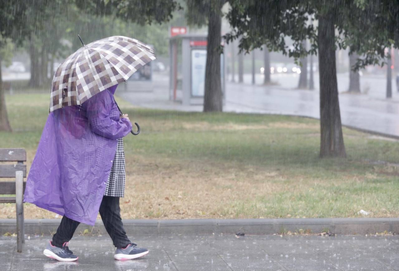 La DANA deja intensas lluvias en Valencia