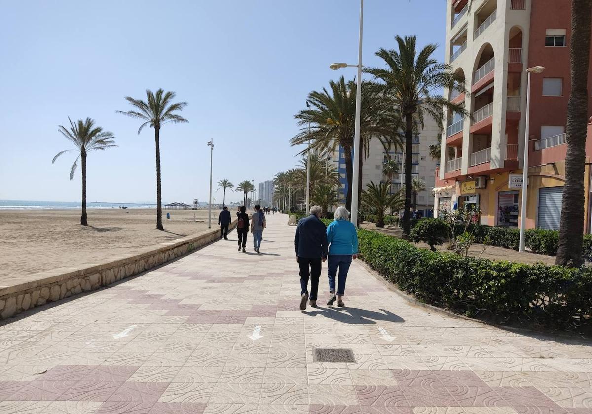 Paseo marítimo de Cullera.