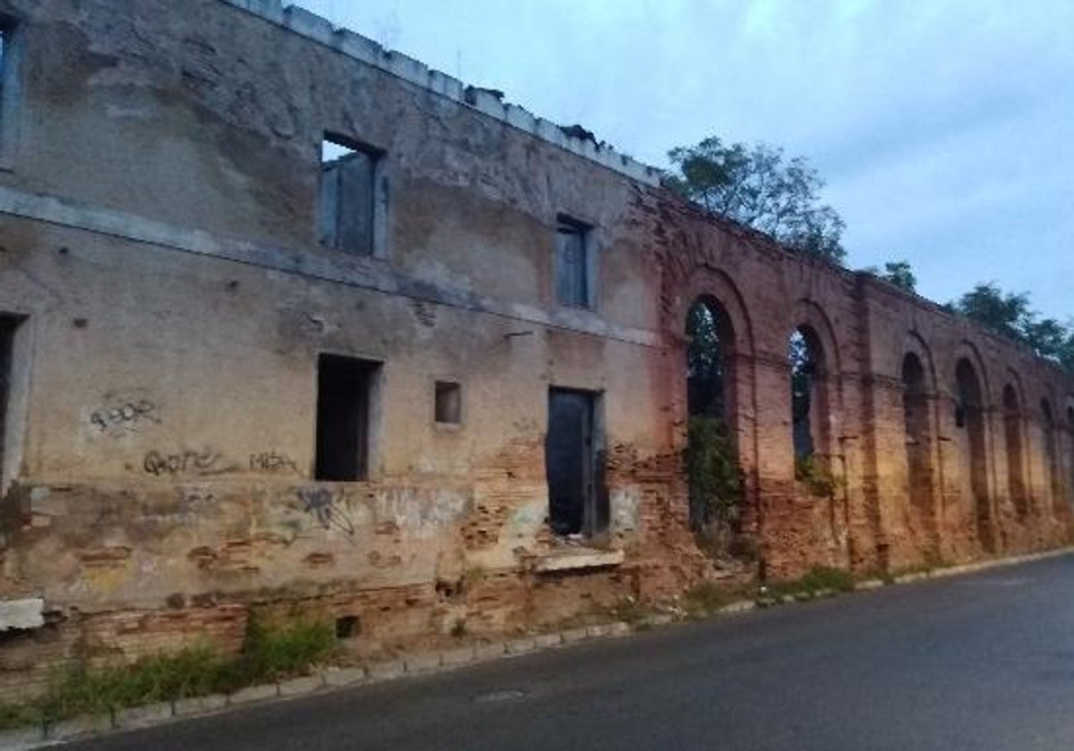 Antigua estación de tren de Xàtiva.