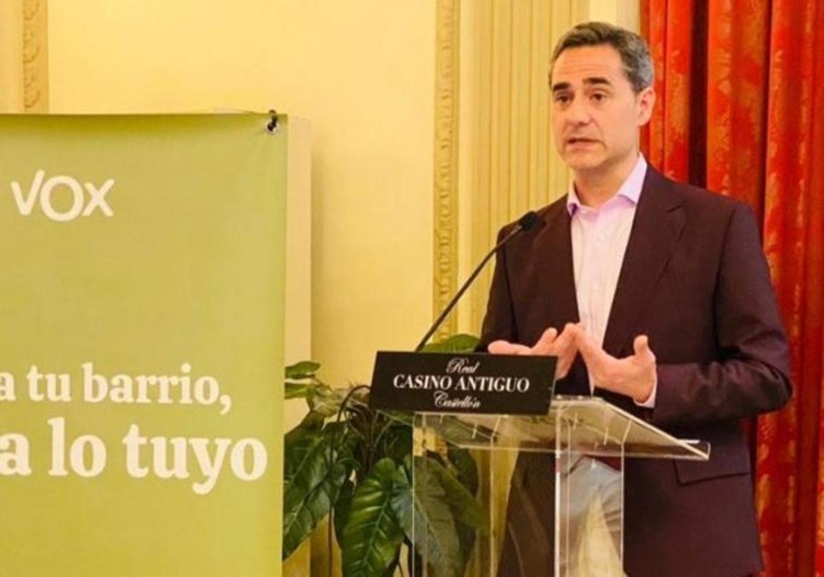 Papeleta de Vox para el Ayuntamiento de Castellón: todos los nombres