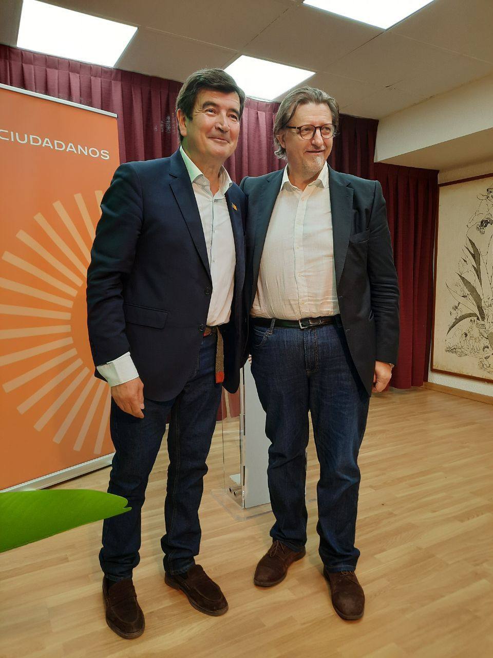 Fernando Giner y Tono Fagoaga.